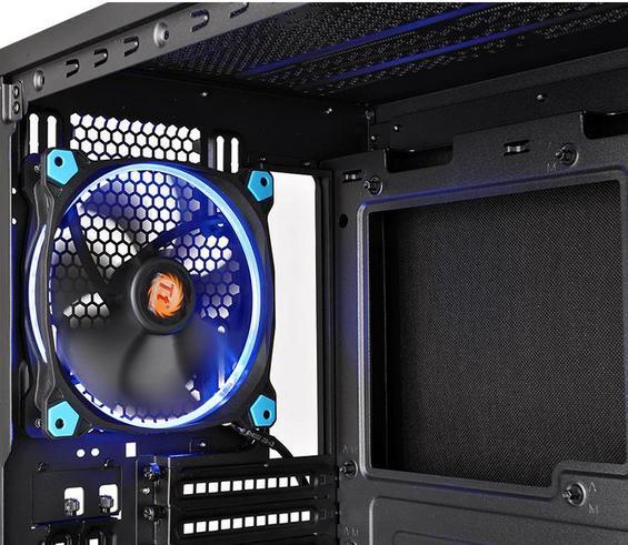 Actual product image Thermaltake Suppressor F31 - Tempered Glass Edition - Tower - ATX - without power supply (PS/2) (ATX, mATX, Mini-ITX)