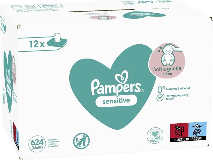 Image du produit Pampers Sensible (624 pièce(s))