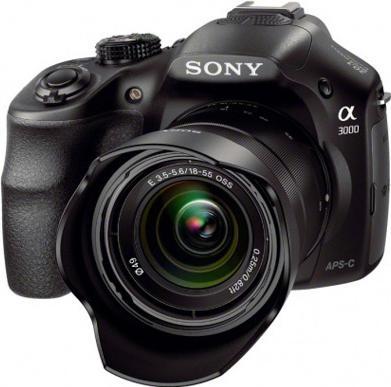 Actual product image Sony ILCE-3000K, 18-55mm Kit (APS-C / DX)