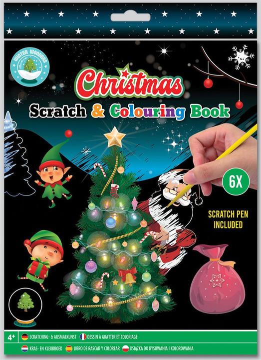 Grafix Kratz- und Malbuch Weihnachten