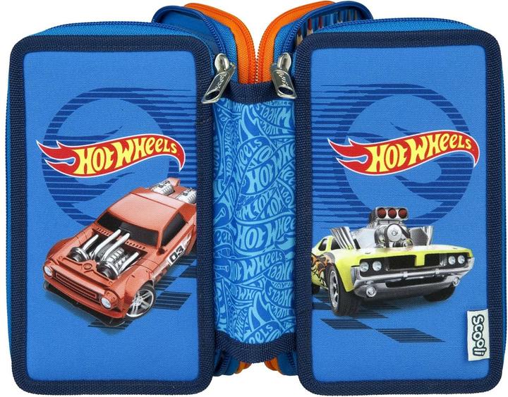 Produktbild Scooli Etui Tripledecker Hot Wheels
