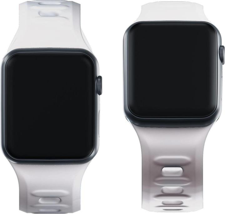 Image du produit 3MK Bracelet montre en silicone biały/white dla Apple Watch 42/44/45/49mm (Silicone, Acier inoxydable)