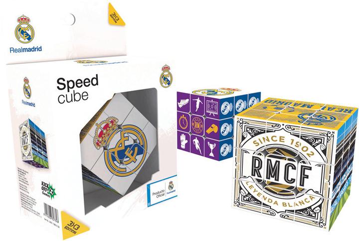 Produktbild Rubik's Real Madrid Cube Zauberwürfel | Real Madrid Rubik Würfel (3 x 3)