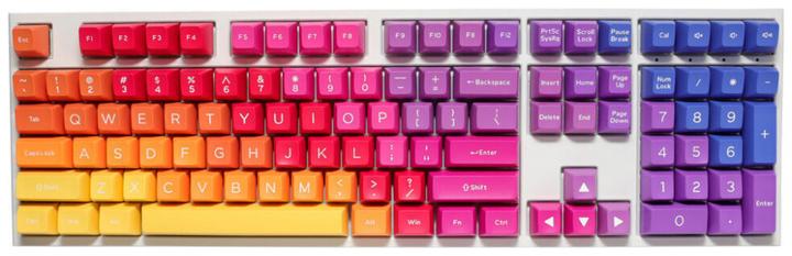Immagine prodotto Ducky Set di tappi a doppio scatto in ABS Afterglow, layout USA