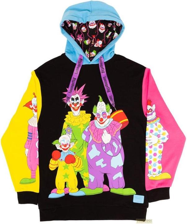 Loungefly Killer Klowns from Outer Space by Kapuzenjacke Killer Klowns Grösse XL (XL)