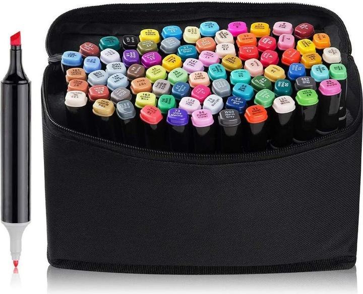 Image du produit Alex Bog Feutres Luxury Coloré 80 pièces double fin (Multicolore, 80 x)