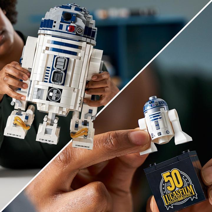 Actual product image LEGO Star Wars R2-D2 (75308) (75308, LEGO Rare Sets, LEGO Star Wars)