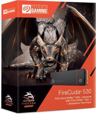 Image du produit Seagate FireCuda 530 with Heatsink (1000 Go, M.2 2280)
