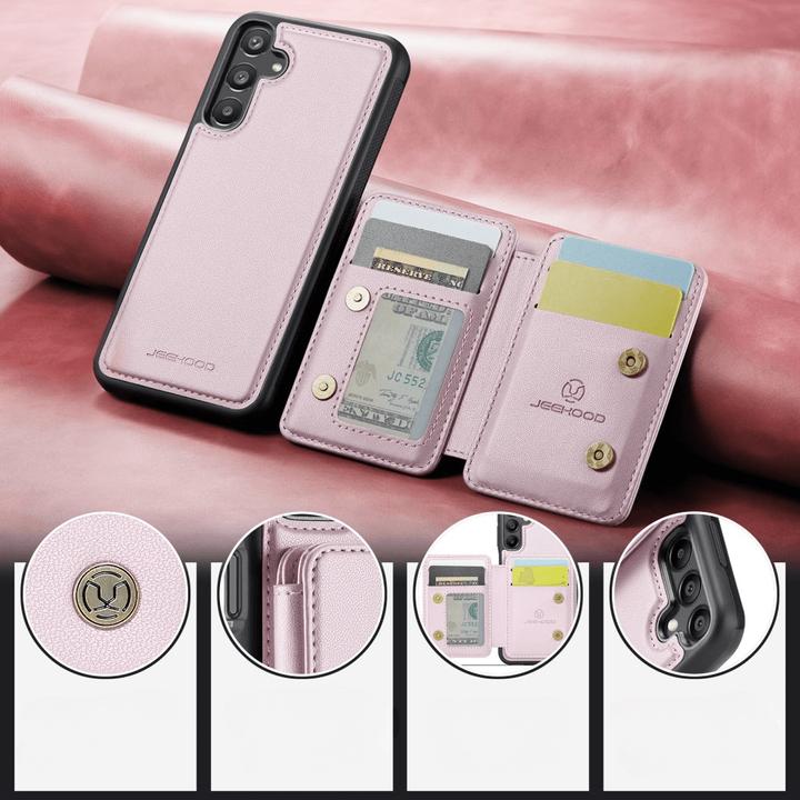 Image du produit Cover-Discount Galaxy A55 - Coque arrière 2 en 1 avec étui pour carte de crédit (Samsung Galaxy A55)
