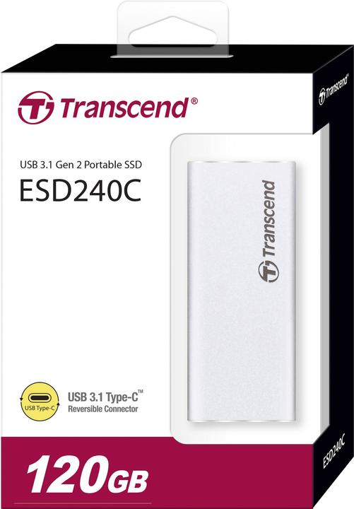 Actual product image Transcend ESD240C (120 GB)