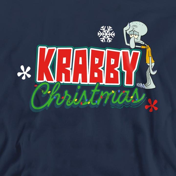 Produktbild Spongebob Squarepants Krabby Christmas Sweatshirt (L)