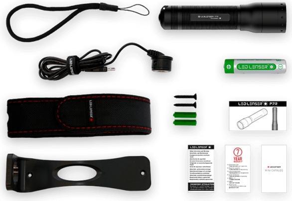 Image du produit Ledlenser P7r (16.60 cm, 1000 lm)