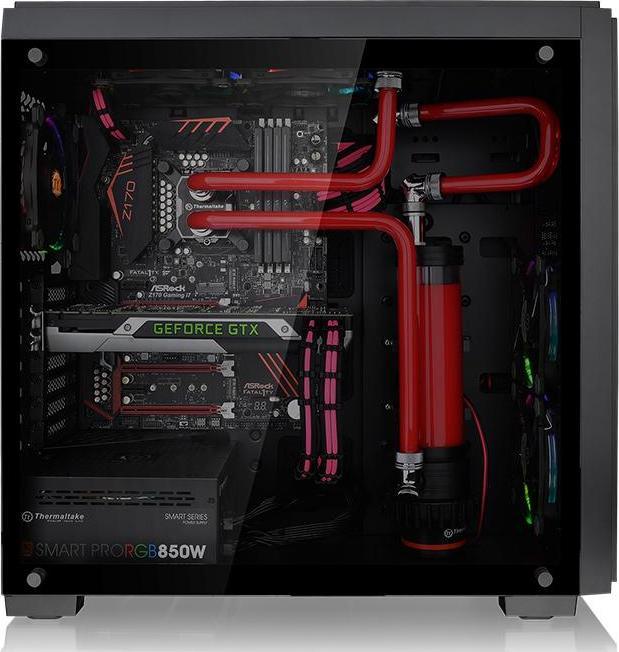 Actual product image Thermaltake Versa C23 Tg RGB Edition Black (ATX)