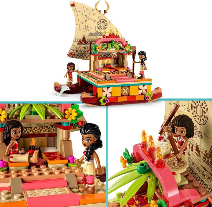 Actual product image LEGO 43210 Vaiana's Catamaran (43210, LEGO Disney)