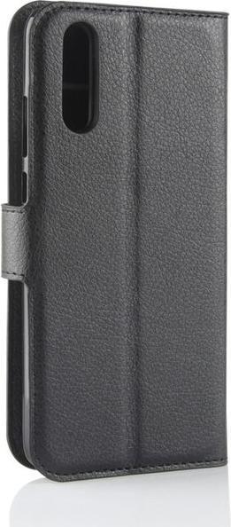 Actual product image MU Classic Leather Bookcover Case with Litchite Texture (Cubot P20)