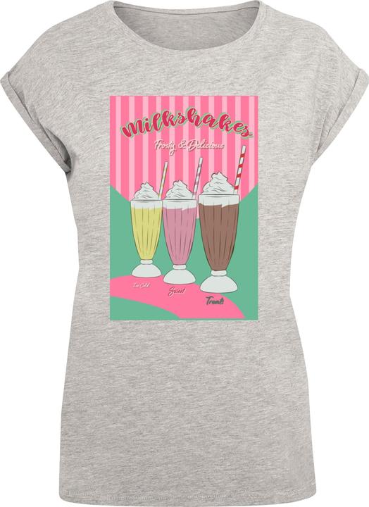 Actual product image Mister Tee MisterTee Ladies Milkshake Tee - Extended Shoulder Tee - 178079 (M)