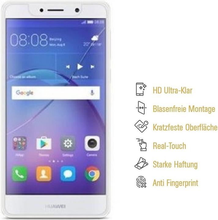 Produktbild Protectorking 2x Panzerfolie Anti-Shock HD Klar (2 Stück, Huawei Mate 9 Lite)