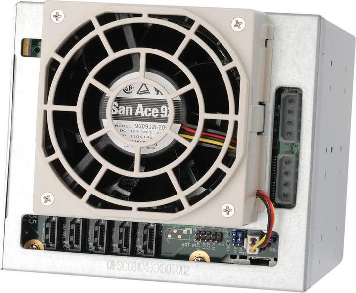Actual product image Supermicro Cse-M35t-1b