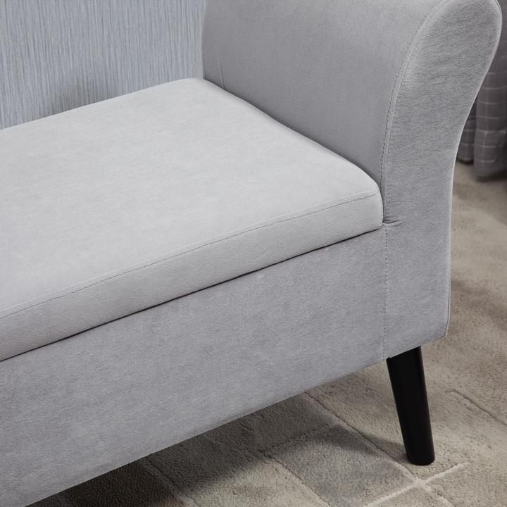 Image du produit Homcom Banc avec espace de rangement (111.50 cm)