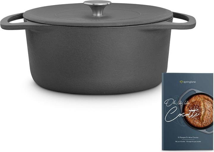 Produktbild Springlane Cocotte (24 cm, Bräter + Schmortopf, Gusseisen)