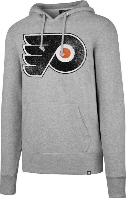 Produktbild '47 NHL Philadelphia Flyers Knockaround HEADLINE Pullover-Kapuze SCHIEFERGRAU M (345946) (S, M)