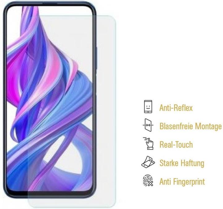 Actual product image Protectorking 4x Displayschutzfolie matt Anti-Reflex entspiegelt (4 Piece, Honor 9X)