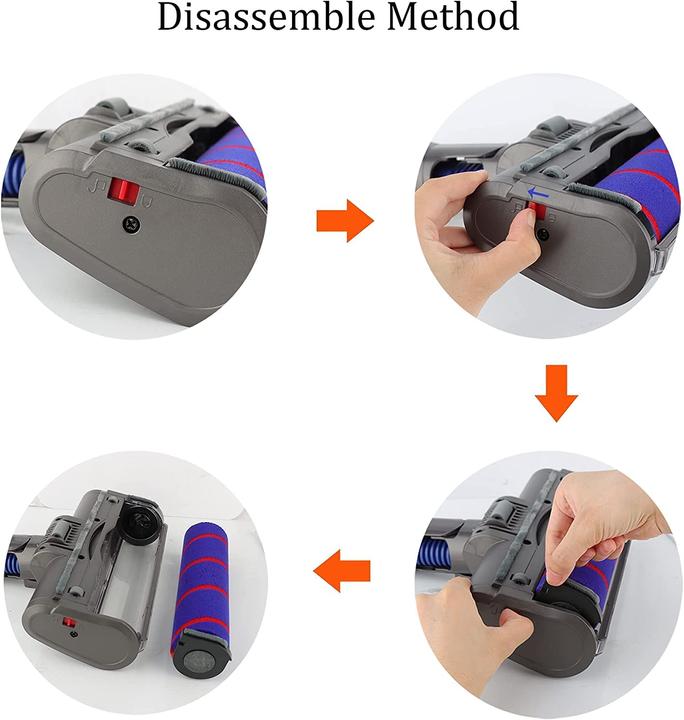 Image du produit Weile Tête de nettoyage de rechange Soft Roller pour Dyson