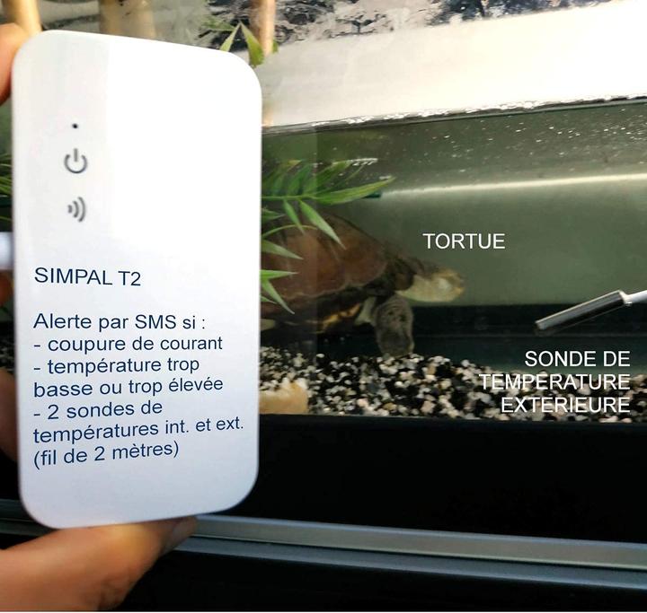Actual product image Xiamen SimPal T200 4G SMS Alarm
