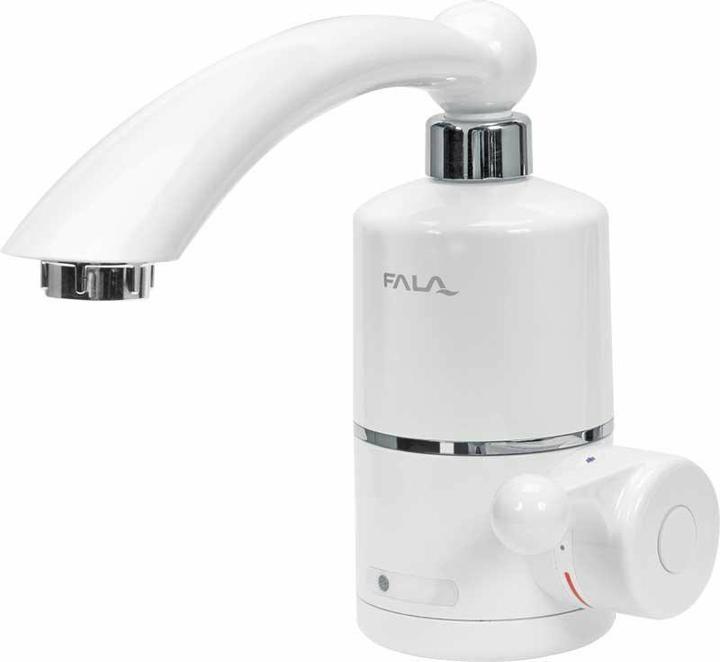 Produktbild Toya FALA Wasserhahn mit Durchlauferhitzer 3 KW 220 Volt zur Wandmontage 360° drehbar elektrische Armatur