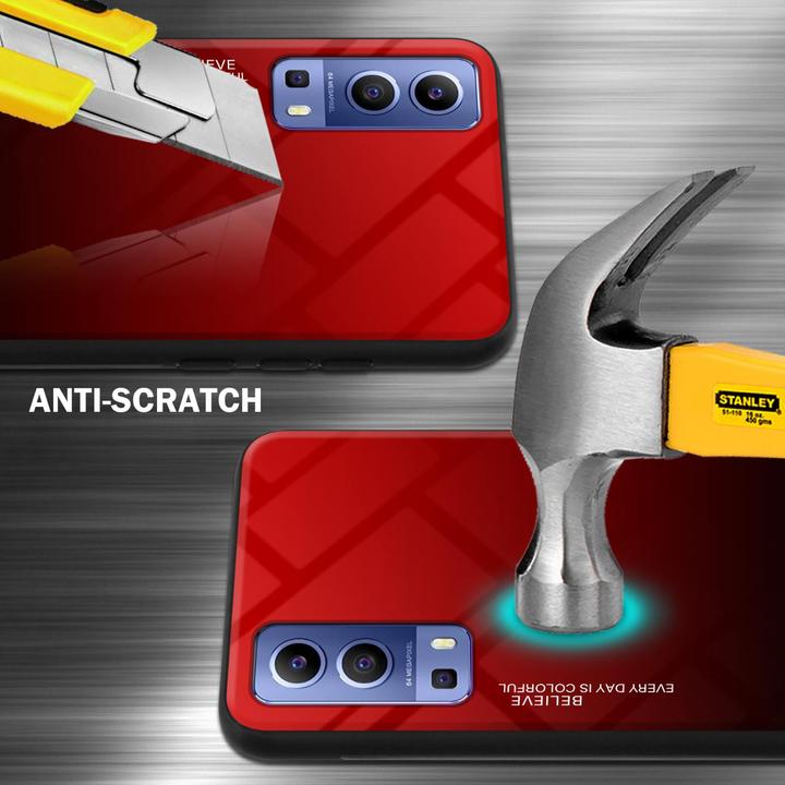 Immagine prodotto Cadorabo Manicotto per vetro in TPU a 2 colori (Vivo Y72 5G, Vivo Y52s 5G)