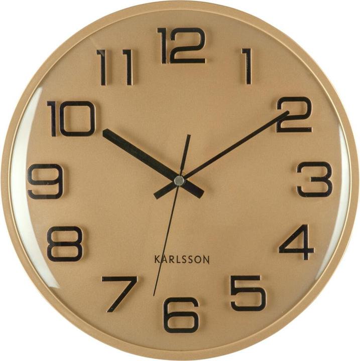 Actual product image Karlsson analog clock 3d numbers (30.50 cm)