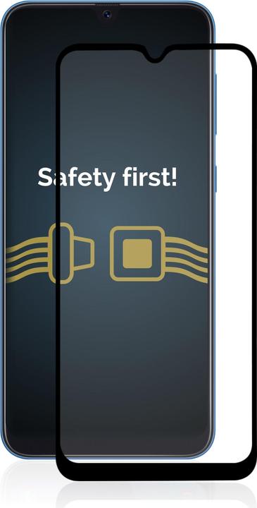 Actual product image Savvies Full-screen armoured glass screen protector (1 Piece, Samsung Galaxy A20)
