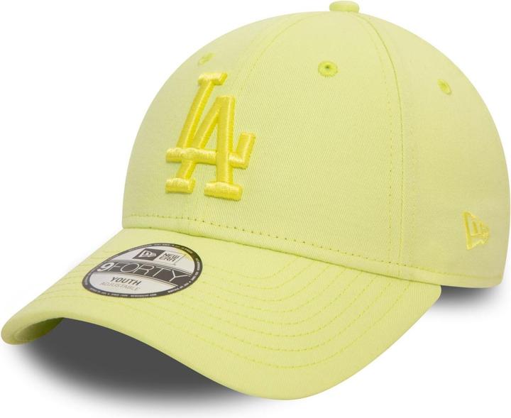Produktbild New Era 9Forty Kinder Cap - Los Angeles Dodgers lime - Youth (55, 56, 54 C)