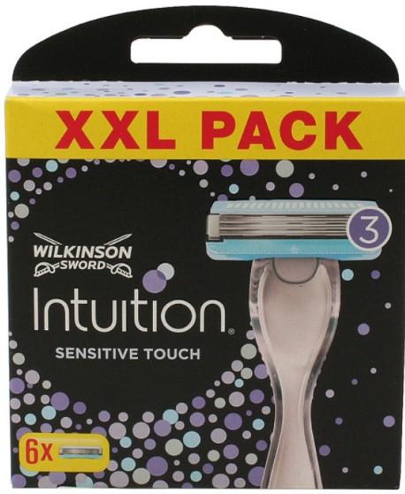 Actual product image Wilkinson Razor blades Intuition 3 Sens.Touch (6 x)
