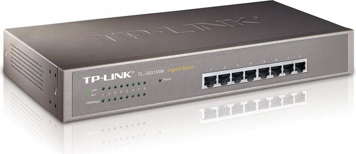 Actual product image TP-Link TL-SG1008 (8 Ports)