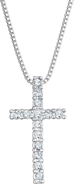 Image du produit Kuzzoi Croix (Argent sterling 925, Cristal de verre, 60 cm)