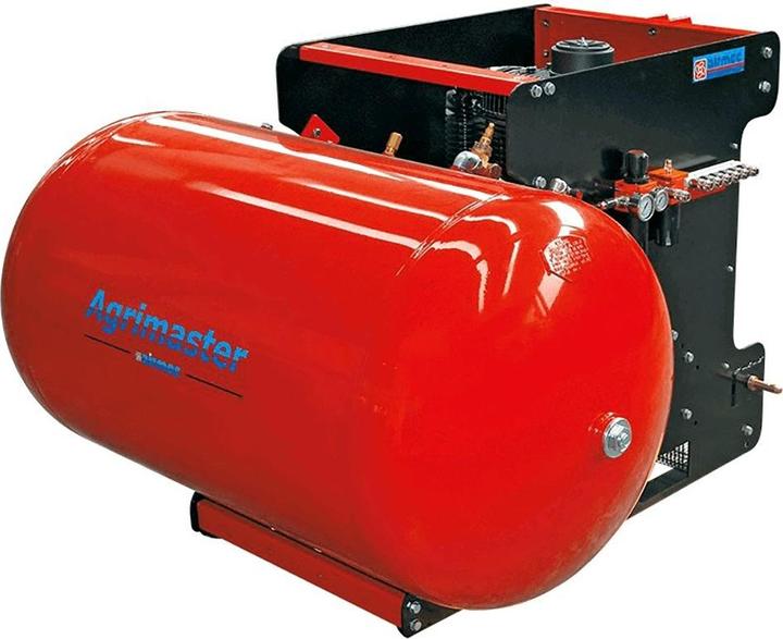 Airmec Agrimaster 1000650 Compresseur à prise de force pour tracteur avec grande cuve 650 litres (14.50 bar, 650 l)