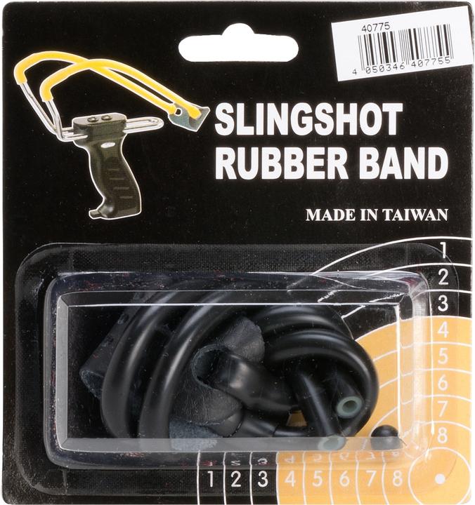 Actual product image Haller Replacement rubber for slingshot with magazine (40772)