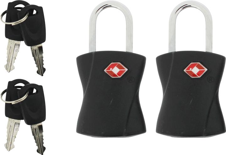 Produktbild Move TSA Key Lock, Black 2er Set