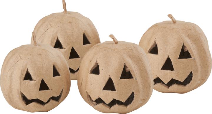 Immagine prodotto VBS Zucca di Halloween, 4 pezzi (Ø 6 x 5 cm)