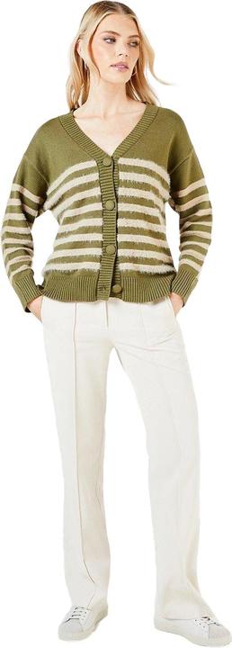 Actual product image Principles Womens/Ladies Striped Eyelash Knit Cardigan (44 D)
