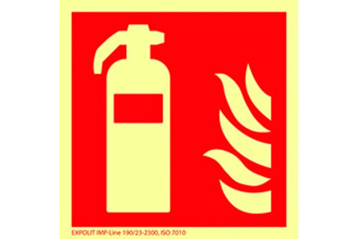 Immagine prodotto Werkstarck Simboli di protezione antincendio fotoluminescenti