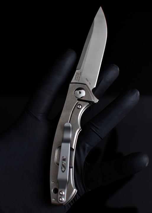 Produktbild Zero ZT 0450 Sinkevich Taschenmesser mit Titan-Griff (8.50 cm)