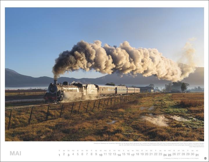 Produktbild Heye Eisenbahn-Romantik Posterkalender 2026 (44 x 34 cm, Harter Einband, Deutsch)