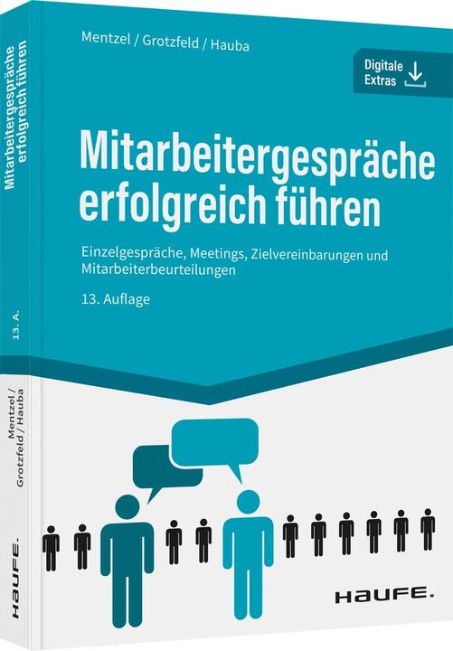 Immagine prodotto Mitarbeitergespräche erfolgreich führen (Tedesco, Svenja Grotzfeld, Wolfgang Mentzel, 2022)