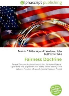 Produktbild Fairness Doctrine (2010)