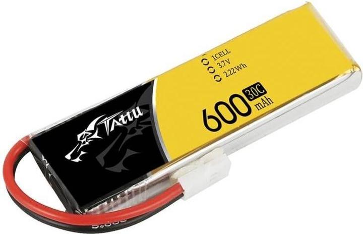 Actual product image Tattu RC Battery LiPo 600 mAh 3.7 V 30C (3.70 V, 600 mAh)
