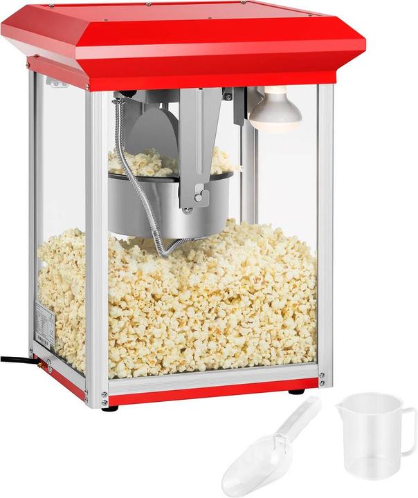 Produktbild Royal Catering Popcorn Maschine Neu Profi Popcornmaker 220V 1.300W Popcornmaschine