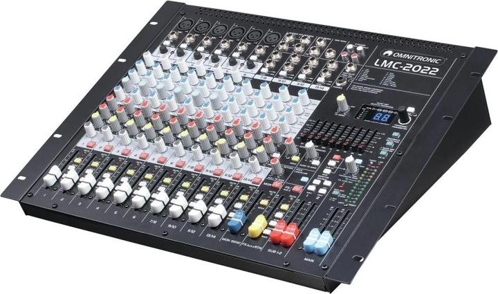 Actual product image Omnitronic LMC2022FX USB MIXER (Studio- and Livemixer)