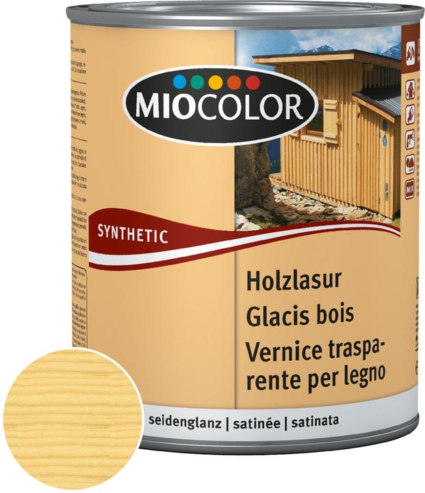 Immagine prodotto Miocolor Legno smaltato (Trasparente, 0.75 l)